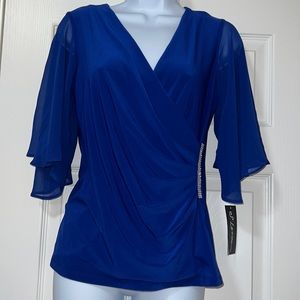 🆕 S. Levine Royal Blue Top